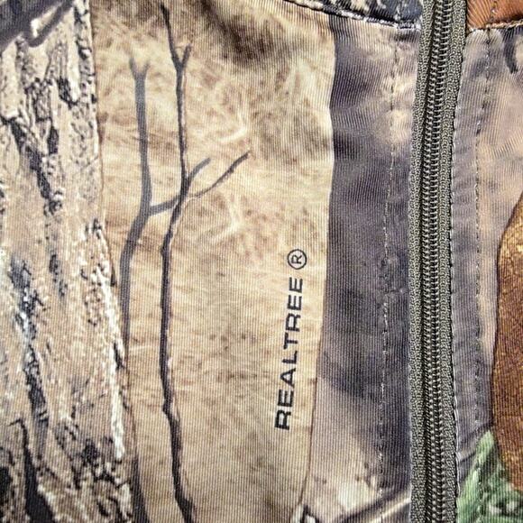 Realtree Camouflage Mens Long Sleeve Shirt Medium Brown Camo Hunting Outdoor - Picture 8 of 10